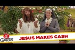Video - versteckte Kamera: Jesus vermehrt das Geld der Sparbüchse