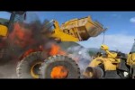 Video - wie man (besser nicht) einen Bulldozer-Reifen entfernt