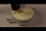 Video - Latte Art: Ein Drucker für den Cappuccino!