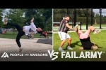 Video - Back Flip Wins Vs. Fails & More! | People Are Awesome Vs. FailArmy