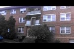 Video - How Not To Throw A Couch Off A Third Floor Balcony