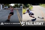 Video - Downhill Longboard Wins Vs. Fails & More! - People Are Awesome Vs. FailArmy