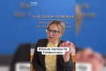 Rhetorik-Seminar f�r Politiker:innen