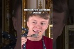 Video - Britisches vs. Deutsches Abendessen