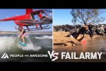 Video - Wake Surfing Wins & Fails & More - People Are Awesome Vs. FailArmy