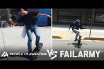 Video - Skateboarding, Pogo Sticks & More Wins Vs Fails - People Are Awesome Vs. FailArmy