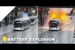 Video - Brennender Elektro-Bus in Paris
