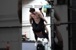 Video - Lifting Weights While Hanging In The Air - Extreme Workouts - People Are Awesome