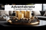 Video - Adventskranz mal anders - tolle Ideen