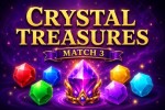 Spiel - Crystal Treasures Match 3