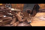 Video - Stahlträger wie Papier schneiden