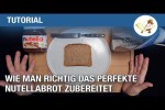 Video - Tutorial: Wie man ein 100% kleckerfreies Nutellabrot zubereitet